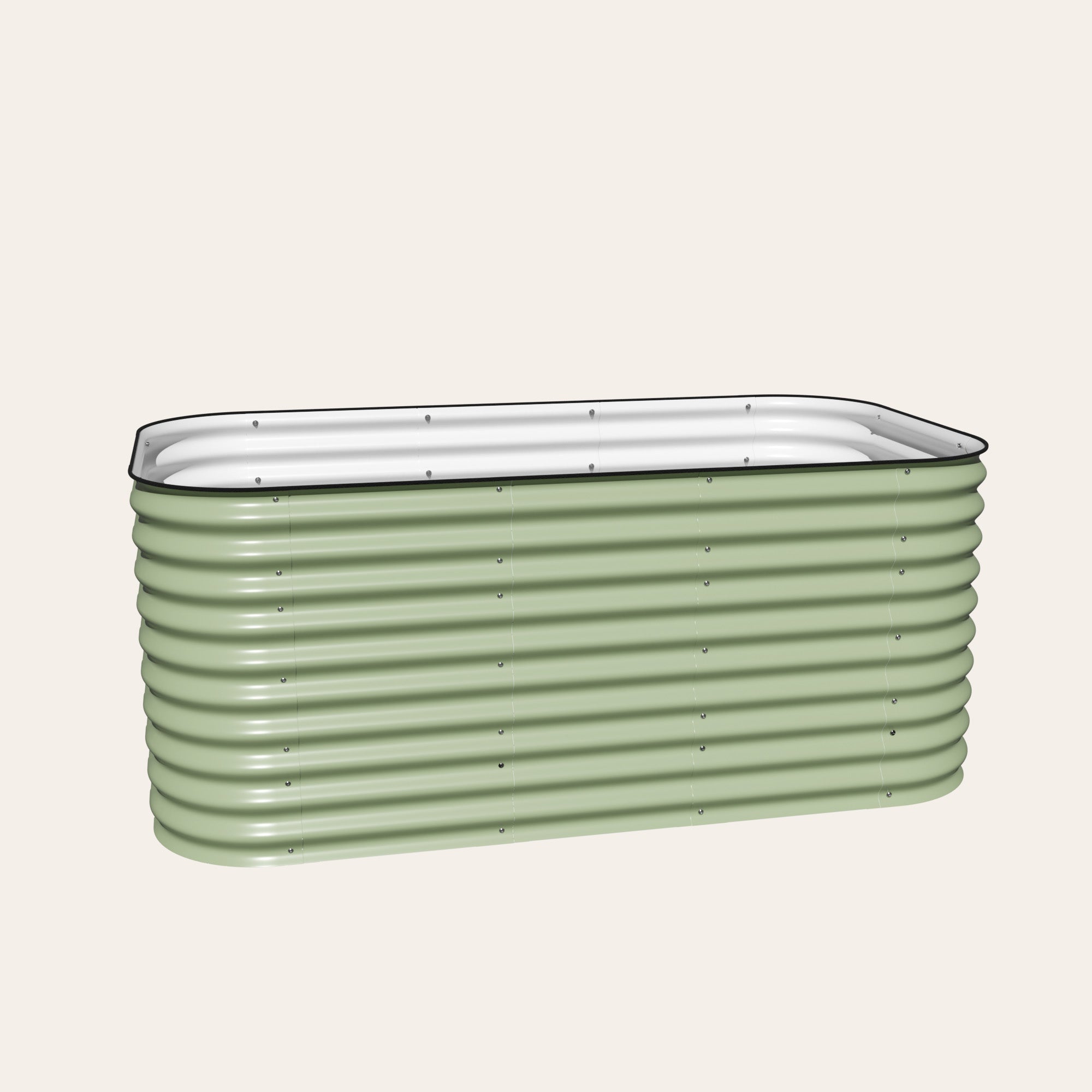 32" Tall 9 in 1 Metal Raised Garden Bed