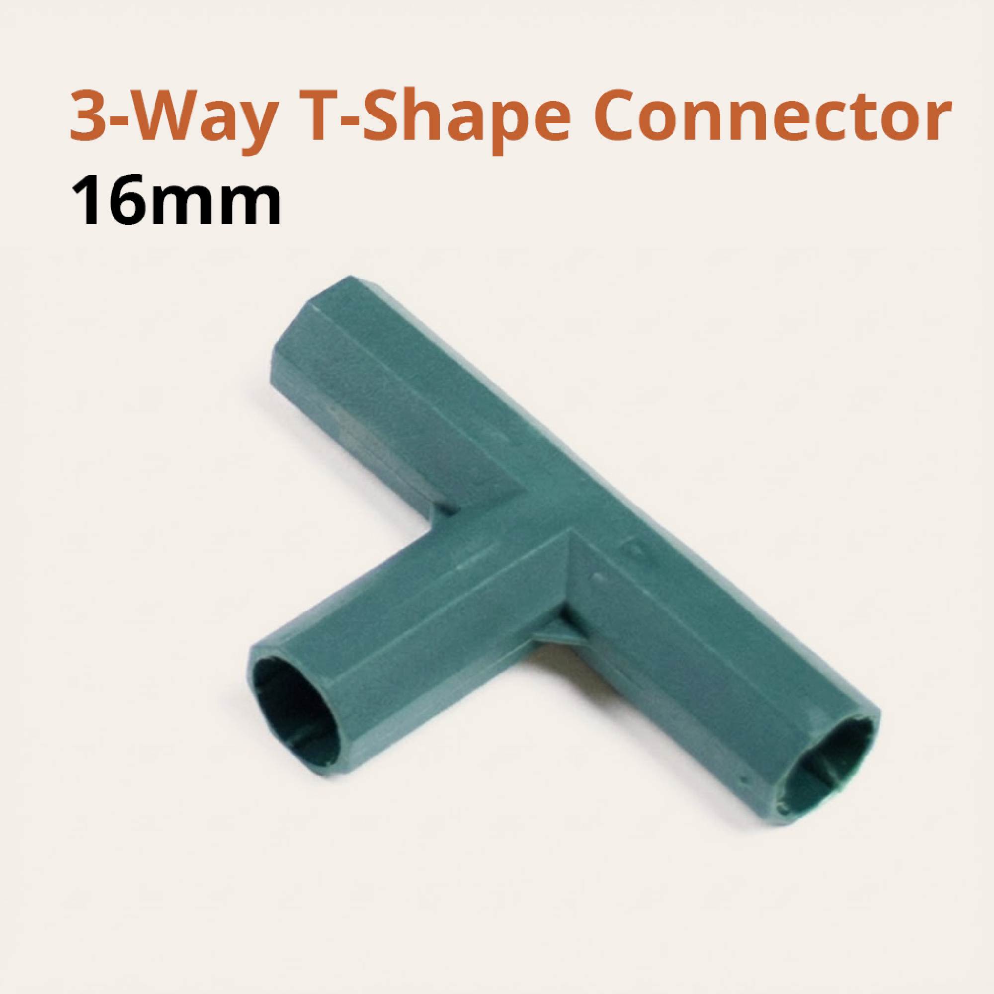 90-degree corner connectors for garden stakes
