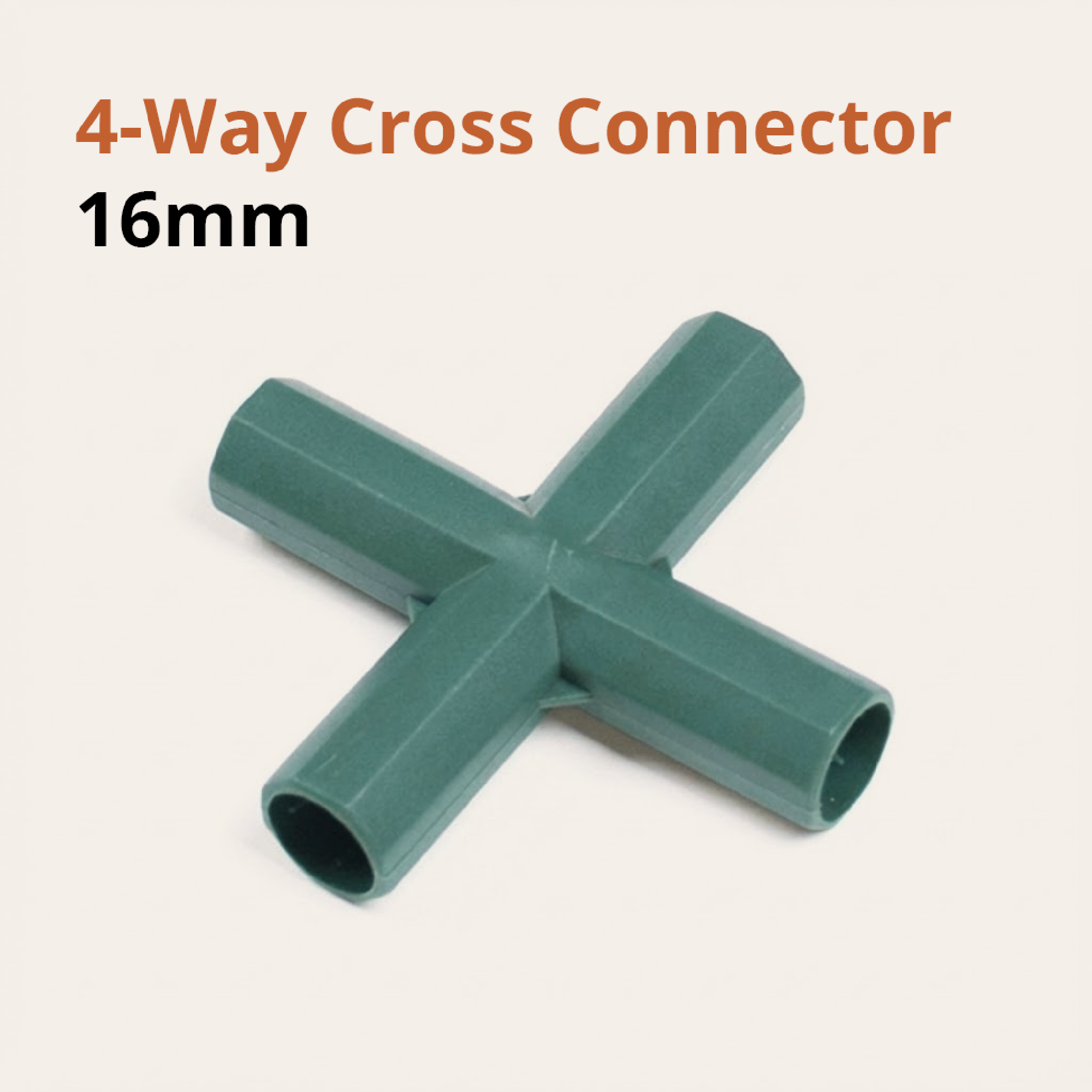 Corner connector close-up showing snap-on design