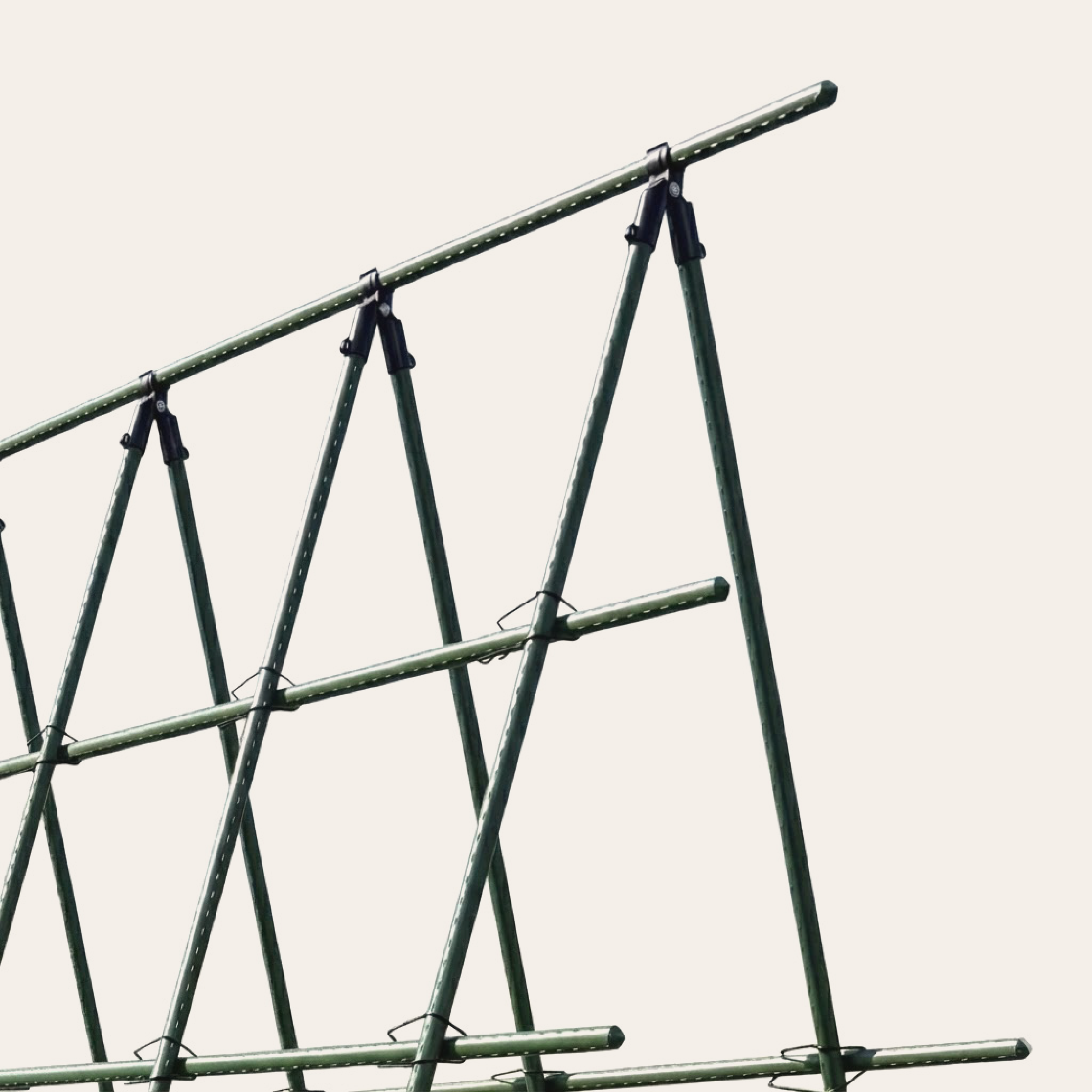 Flexible garden stake connectors product packaging